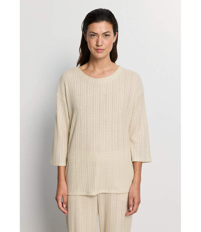 Hanro Summer Knits Shirt Oyster Gray (NEW TREND)