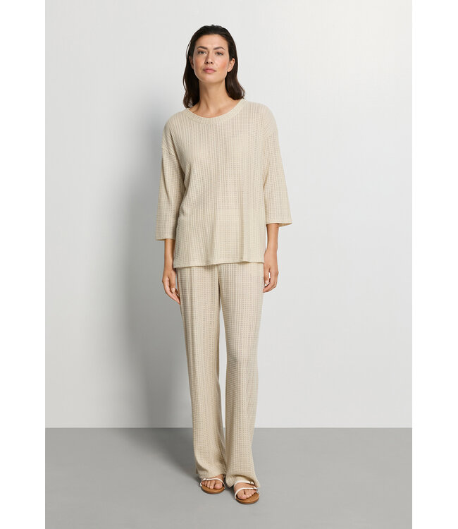 Hanro Summer Knits Long Pants Oyster Gray (078908)