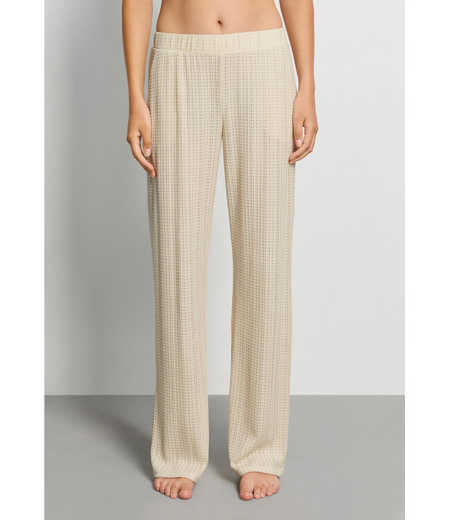 Hanro Summer Knits Long Pants Oyster Gray (078908)