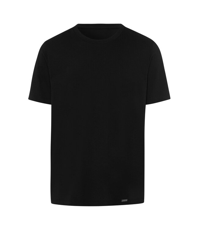 Hanro Living Shirt Crew Neck Black (075050)