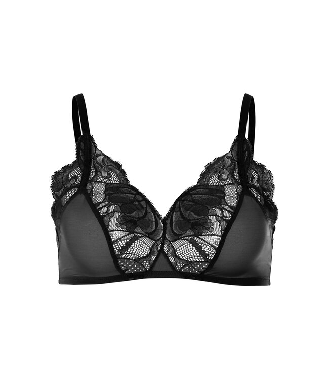 Hanro Lysia Soft Cup Bra Black (070760)