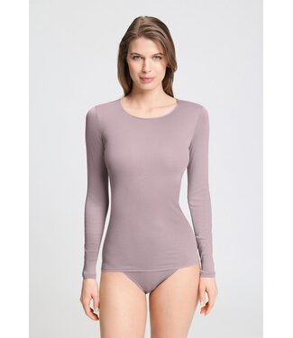 Hanro Cotton Seamless Shirt Stormy Rose (NEW TREND)