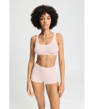 Hanro Touch Feeling Crop Top Rosewater (NEW TREND)
