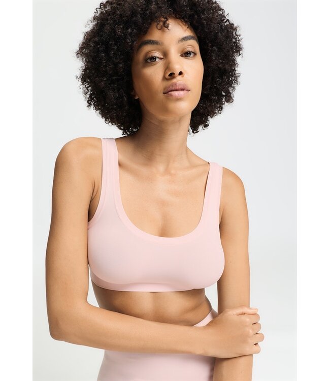 Hanro Touch Feeling Crop Top Rosewater (071810)