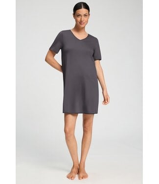 Hanro Cotton Silk Short Sleeve Nightdress Boulevard (NEW TREND)