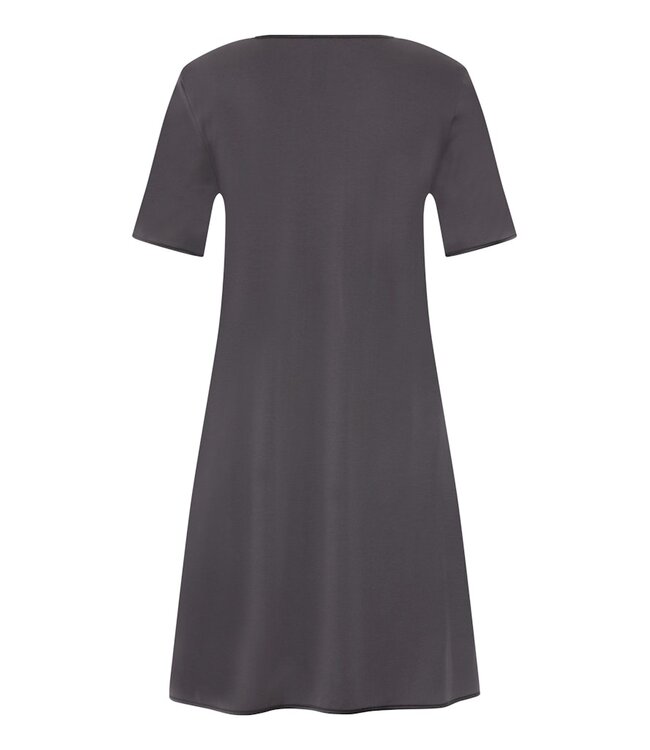 Hanro Cotton Silk Short Sleeve Nightdress Boulevard (074814)
