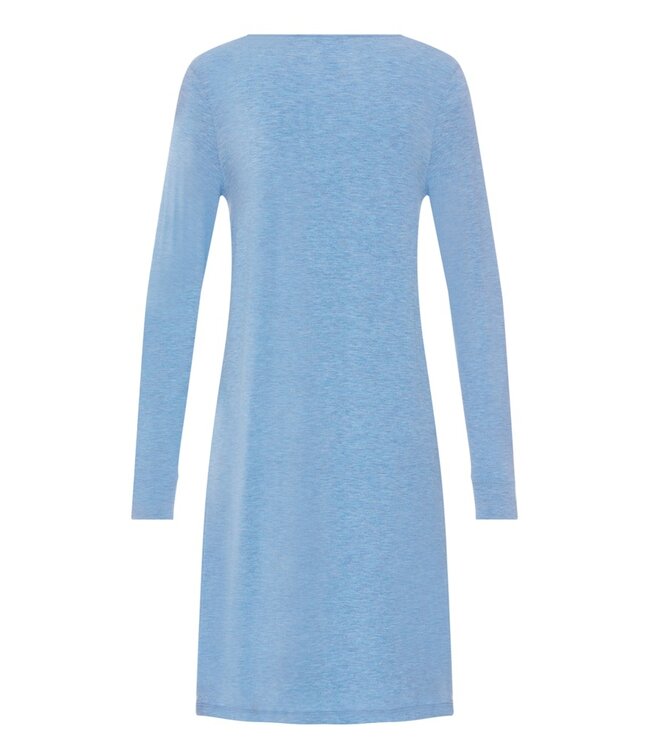 Hanro Natural Elegance Nightdress Bluebird Melange  (074831)