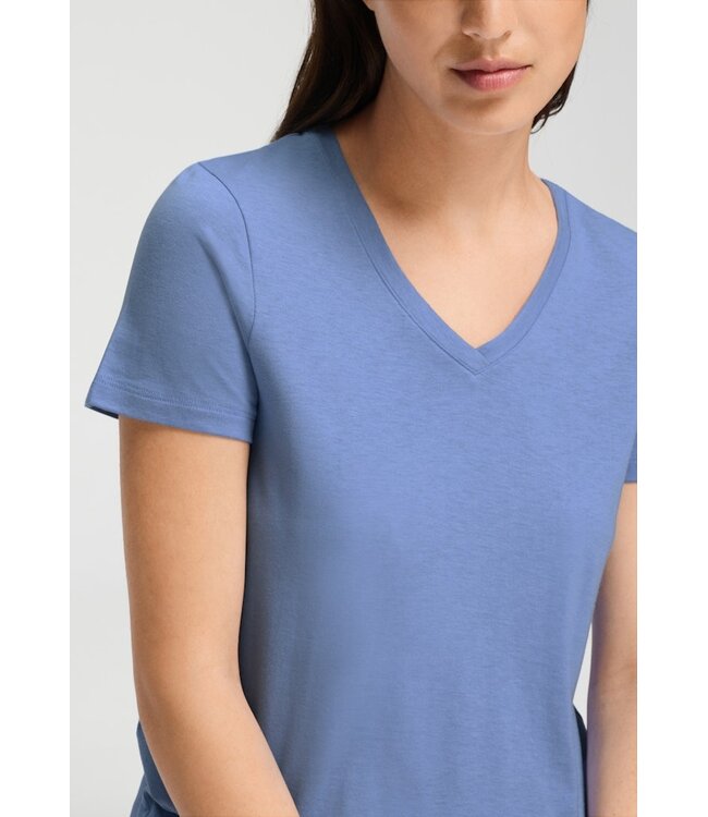 Hanro Sleep & Lounge Shirt Blue Bird (074842)
