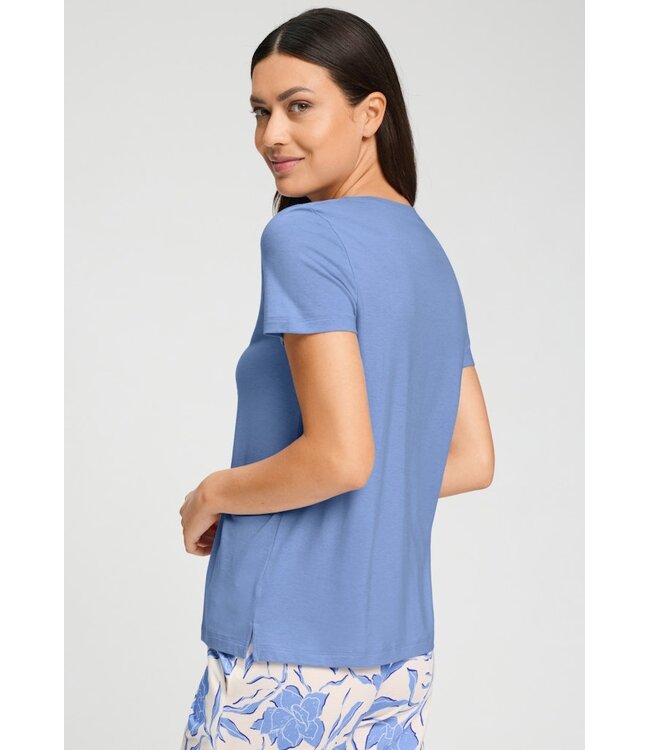 Hanro Sleep & Lounge Shirt Blue Bird (074842)