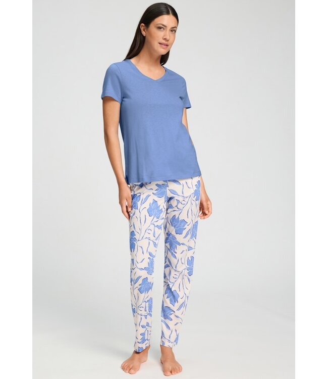 Hanro Sleep & Lounge Shirt Blue Bird (074842)