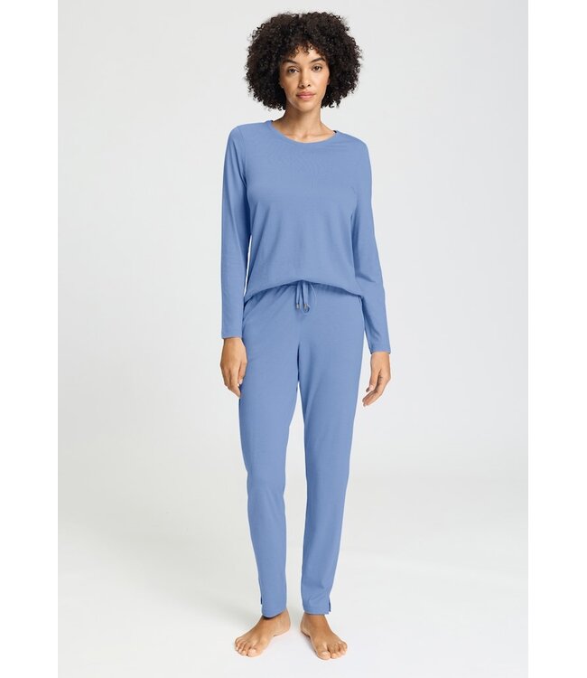 Hanro Sleep & Lounge Long Pant Blue Bird (NEW TREND)