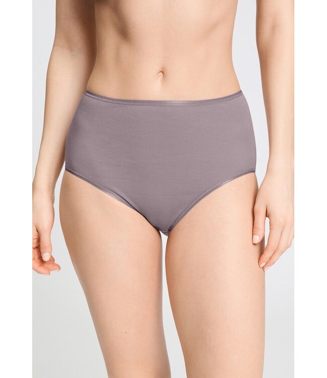 Hanro Cotton Seamless Maxi Brief Stormy Rose (071625)