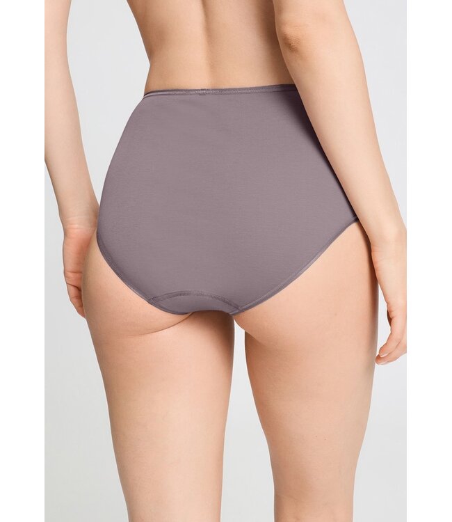Hanro Cotton Seamless Maxi Brief Stormy Rose (071625)