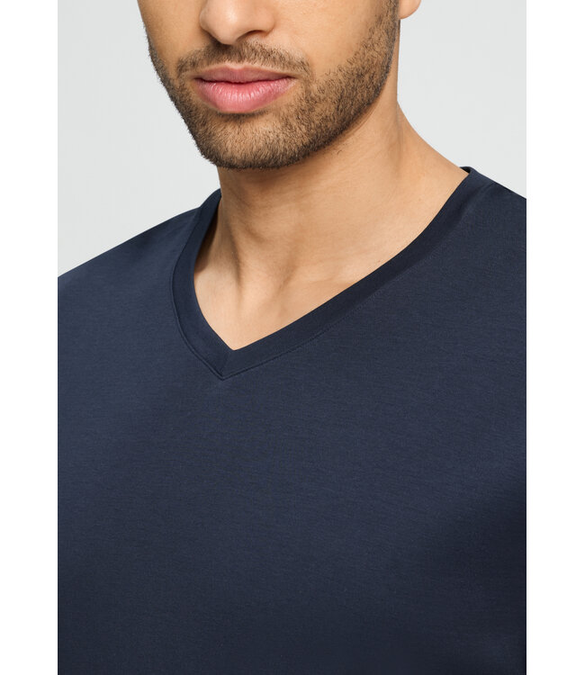 Hanro Night & Day Pajama Set Deep Navy (075967)
