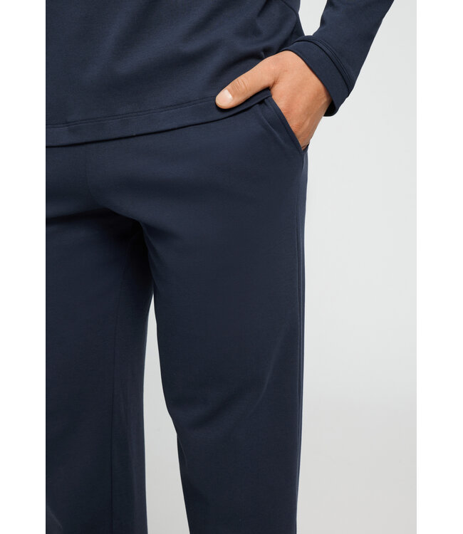 Hanro Night & Day Pajama Set Deep Navy (075967)