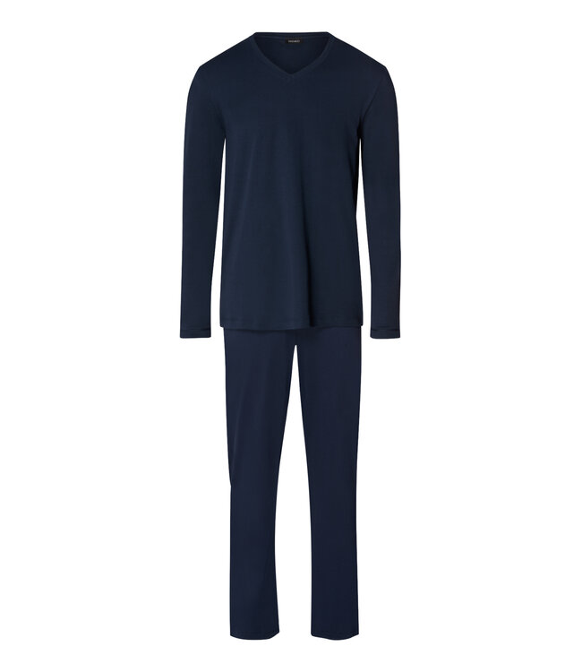 Hanro Night & Day Pajama Set Deep Navy (075967)