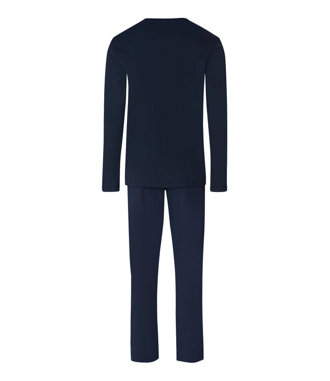 Hanro Night & Day Pajama Set Deep Navy (075967)
