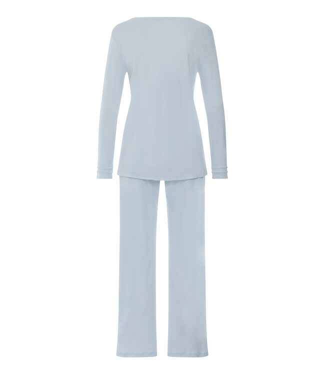 Hanro Pilar Long Sleeve Pajama Pastel Sky (074708)
