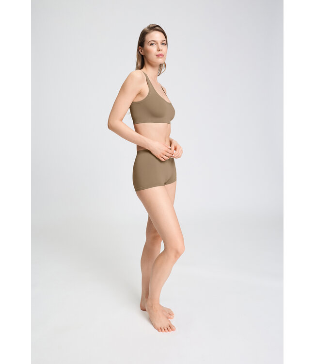 Hanro Touch Feeling Panty Suede Camel (071822)