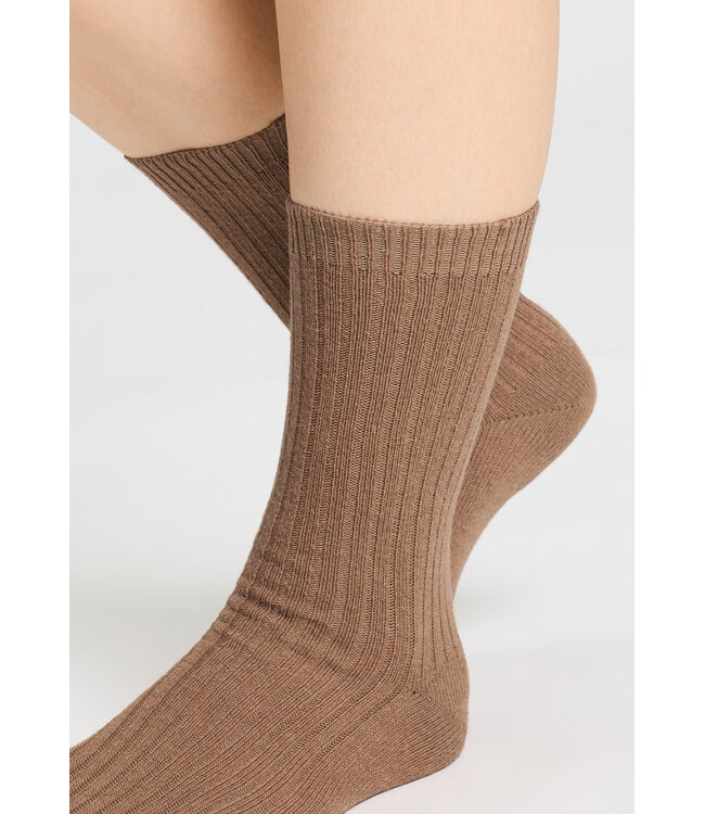 Hanro Socks Canyon Brown (078551)