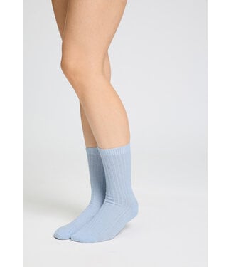 Hanro Socks Chalky Blue (NEW TREND)