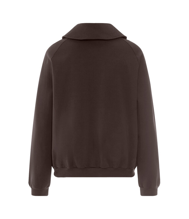 Hanro Natural Living Jacket Dark Mocha (078935)