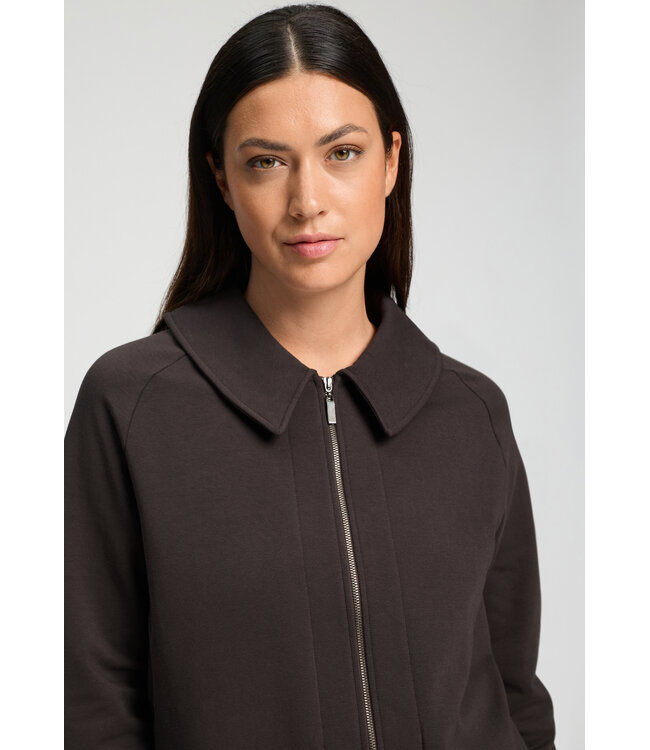 Hanro Natural Living Jacket Dark Mocha (078935)