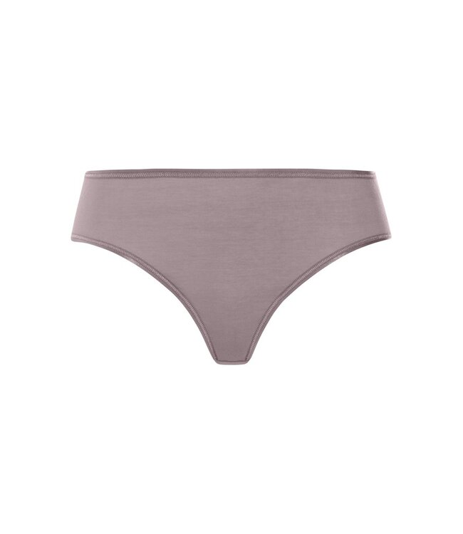Hanro Cotton Seamless Midi Brief Stormy Rose (071626)