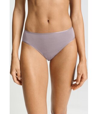 Hanro Cotton Seamless Midi Brief Stormy Rose (NEW TREND)