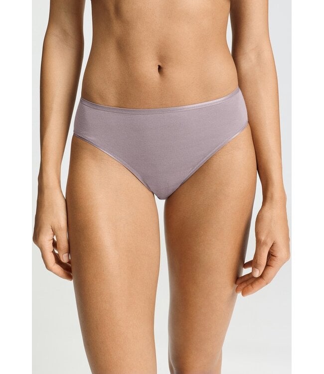 Hanro Cotton Seamless Midi Brief Stormy Rose (NEW TREND)
