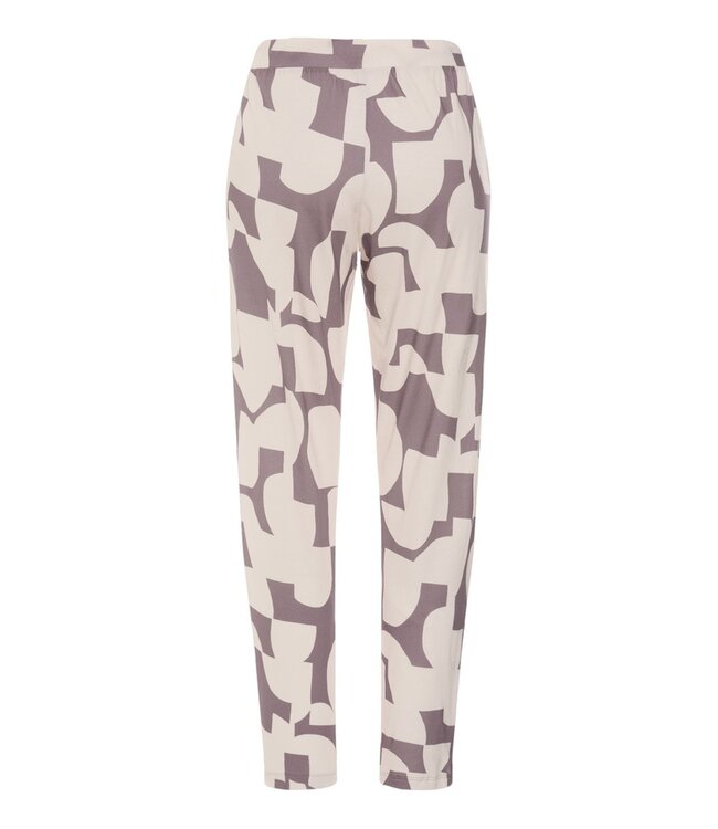 Hanro Sleep & Lounge Long Pant Divided Circles (074845)