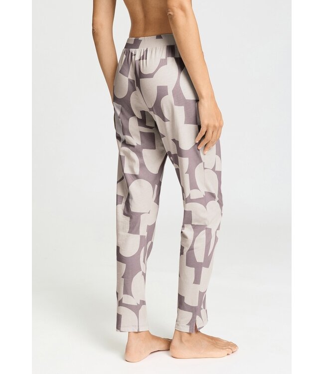 Hanro Sleep & Lounge Long Pant Divided Circles (074845)