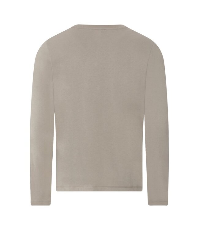 Hanro Living Shirts Long Sleeve Wooly Beige (075053)