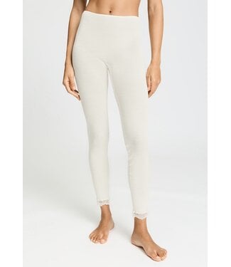 Hanro Woolen Lace Legging Misty White (NEW TREND)