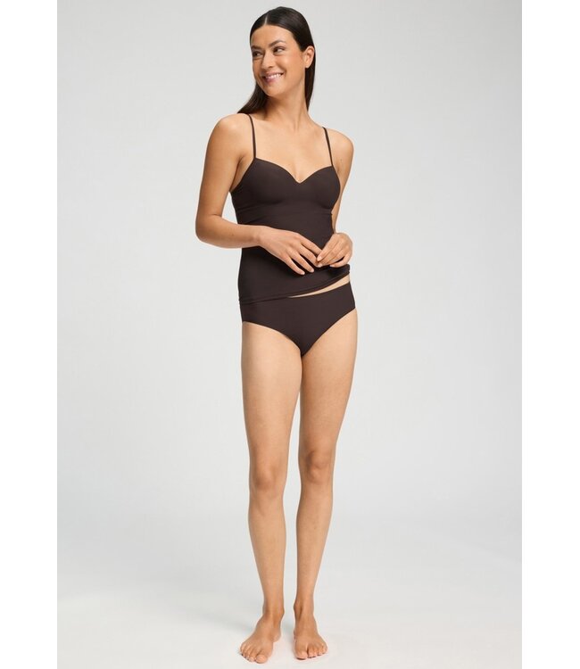 Hanro Allure Midi Brief Mocha Brown (071457)