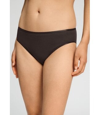 Hanro Cotton Seamless Midi Brief Dark Mocha (NEW TREND)