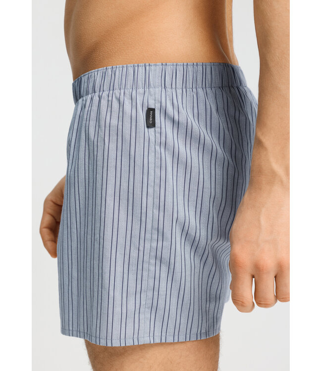 Hanro Fancy Woven Boxer Jeans Lines (074013)