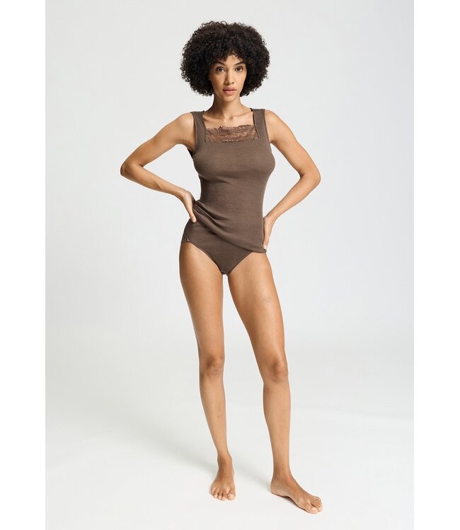 Hanro Marcia Tank Top Natural Teak (070756)