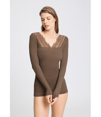 Hanro Marcia Shirt Natural Teak (NEW TREND)