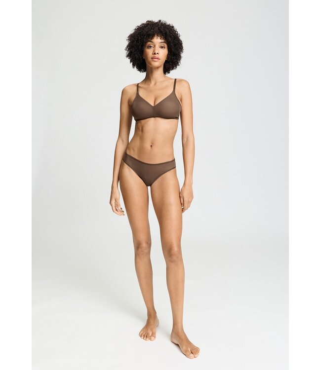 Hanro Smooth Illusion Soft Cup Bra Natural Teak (070842)