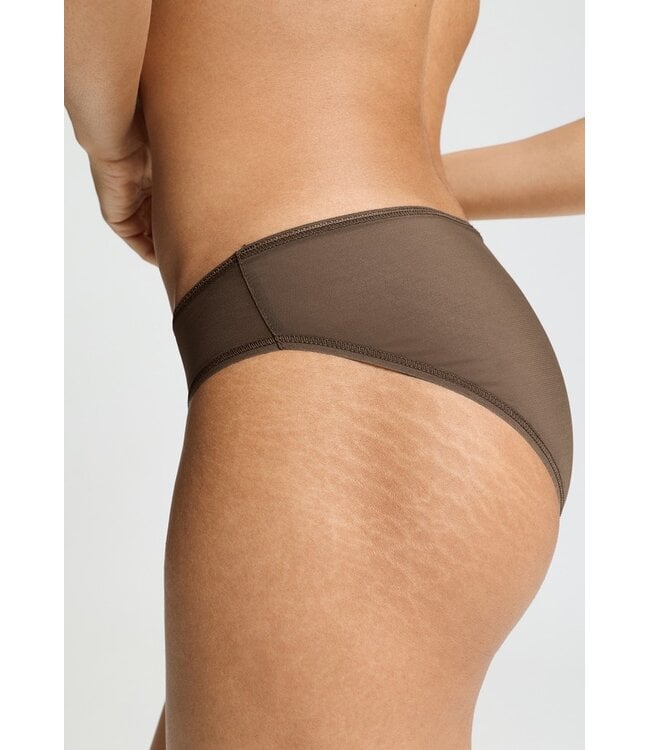 Hanro Smooth Illusion Mini Brief Natural Teak (070844)