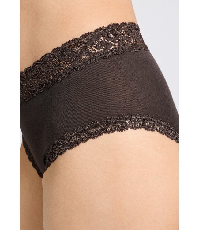 Hanro Moments Maxi Brief Dark Mocha (071483)