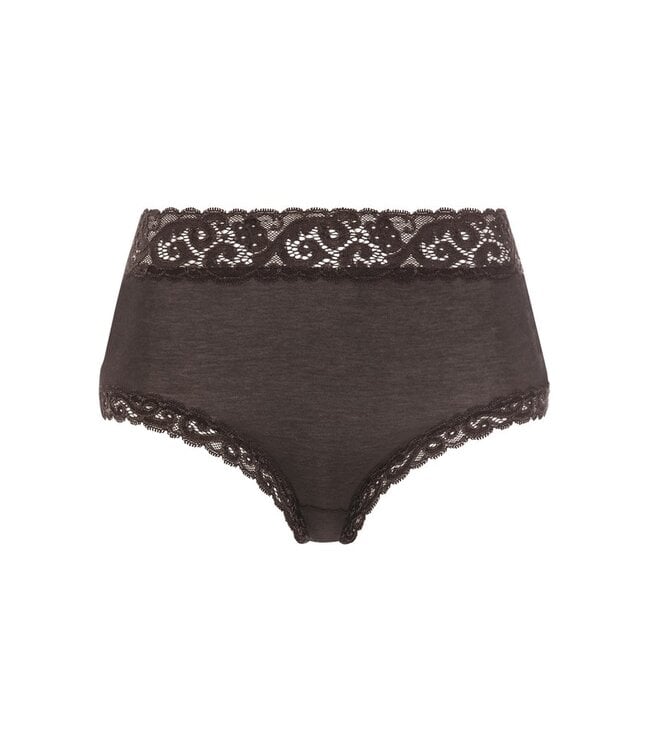 Hanro Moments Maxi Brief Dark Mocha (071483)