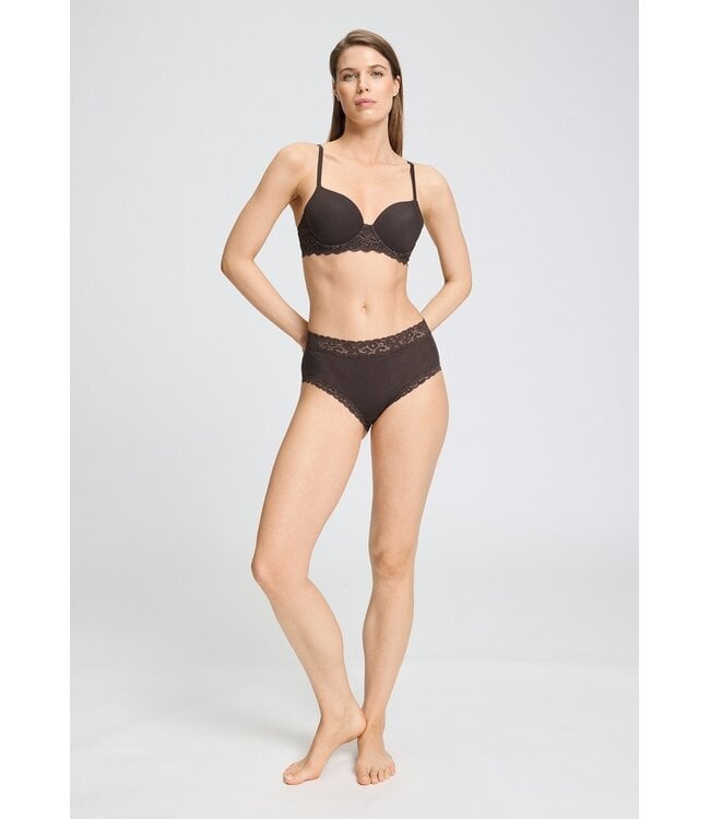 Hanro Moments Maxi Brief Dark Mocha (071483)
