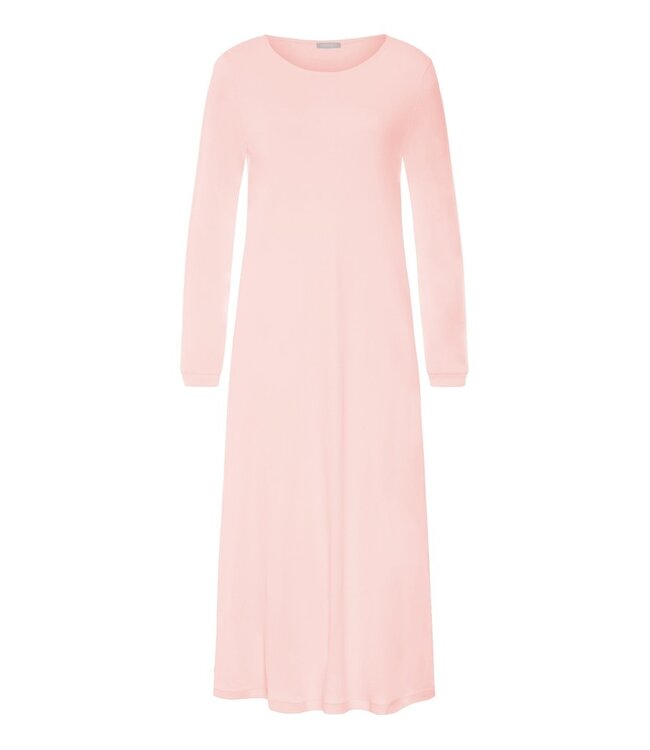 Hanro Franca Long Sleeve Nightdress 130 cm Rosewater (074691)
