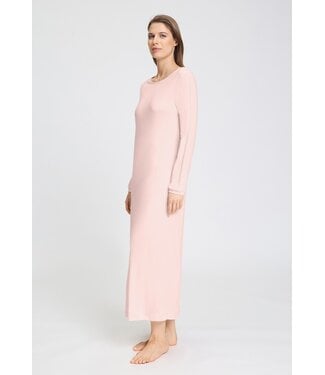 Hanro Franca Long Sleeve Nightdress Rosewater (NEW TREND)