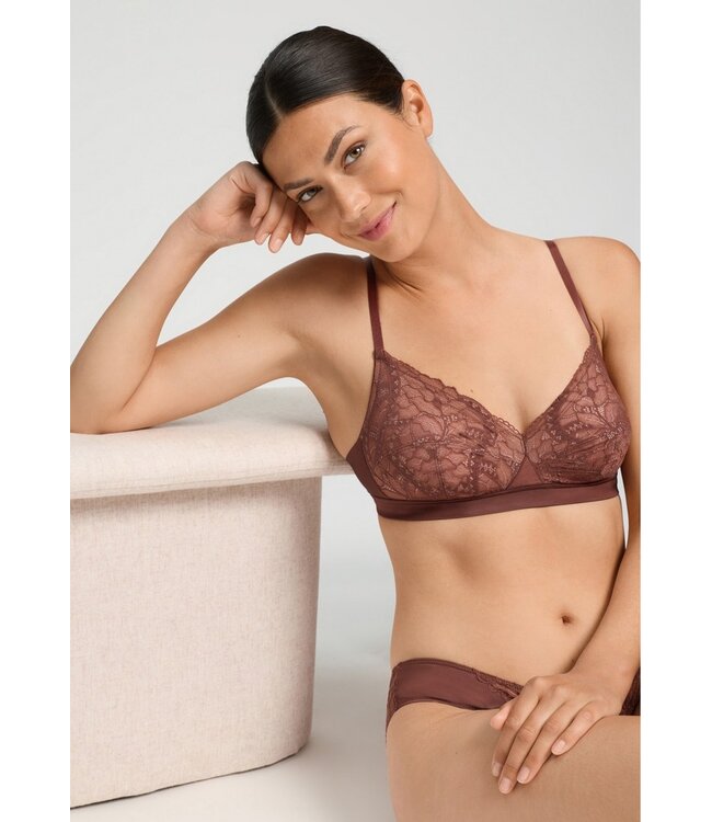 Hanro Azelia Soft Cup Bra Cinnamon (070772)