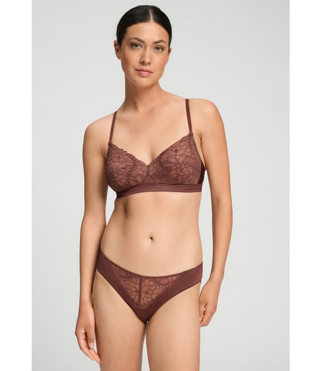 Hanro Azelia Soft Cup Bra Cinnamon (070772)