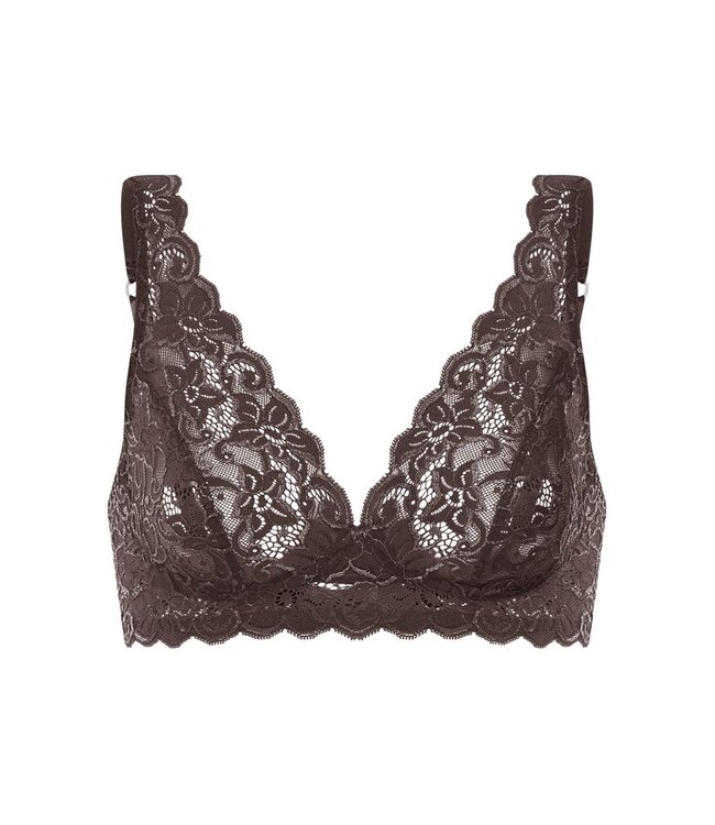 Hanro Moments Soft Cup Bra Dark Mocha (071465)