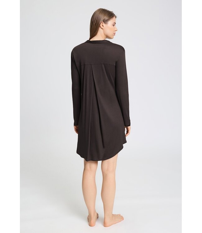 Hanro Grand Central Nightdress Dark Mocha 90 cm (077420)